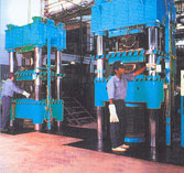 PLC Operated Moulding Presses